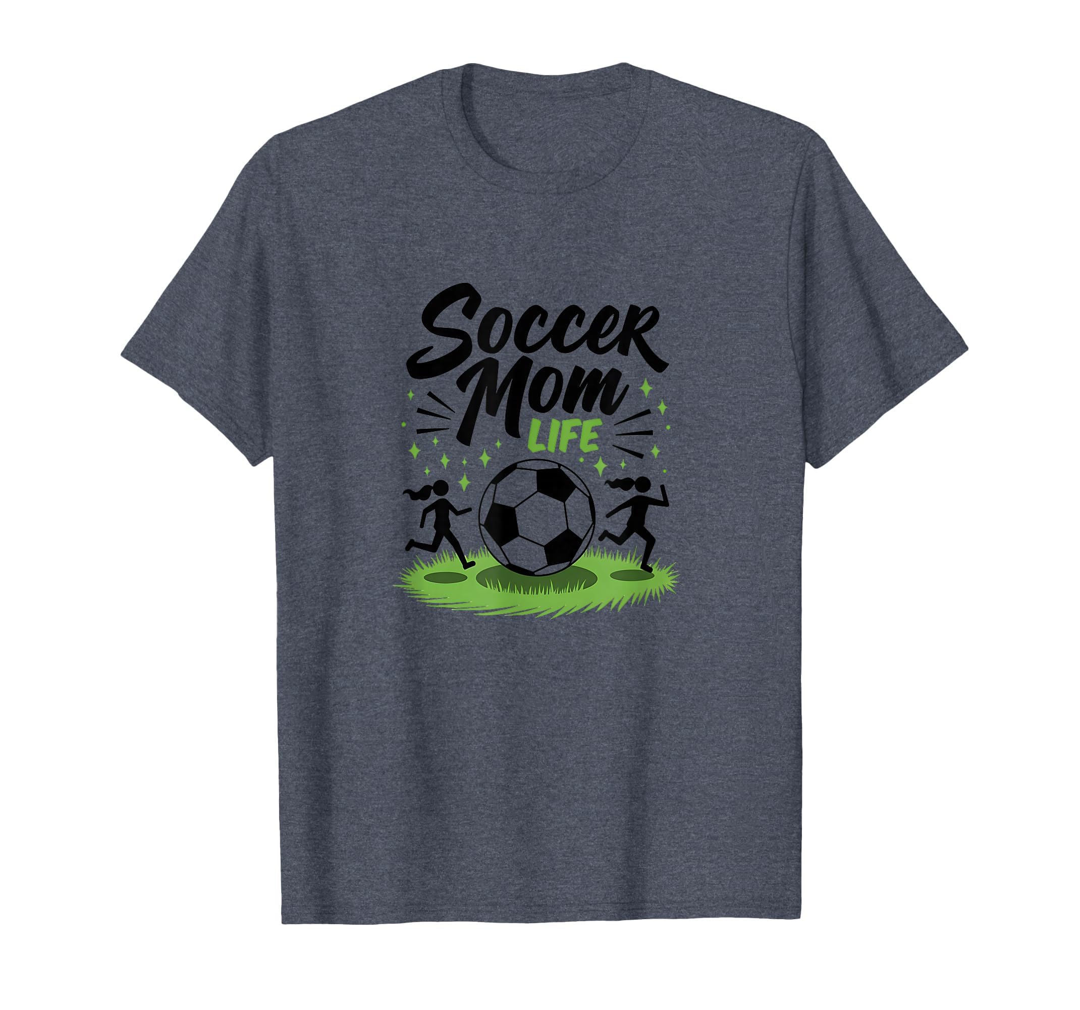 Soccer Mom Life Proud Parent Team Sweatshirt - Custom Art Print Men Women - T-Shirt, Sweatshirt, Hoodie