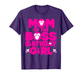 Mom Boss Birthday Decor Family T-Shirt - Fun Novelty Design Men Women - T-Shirt, Sweatshirt, Hoodie