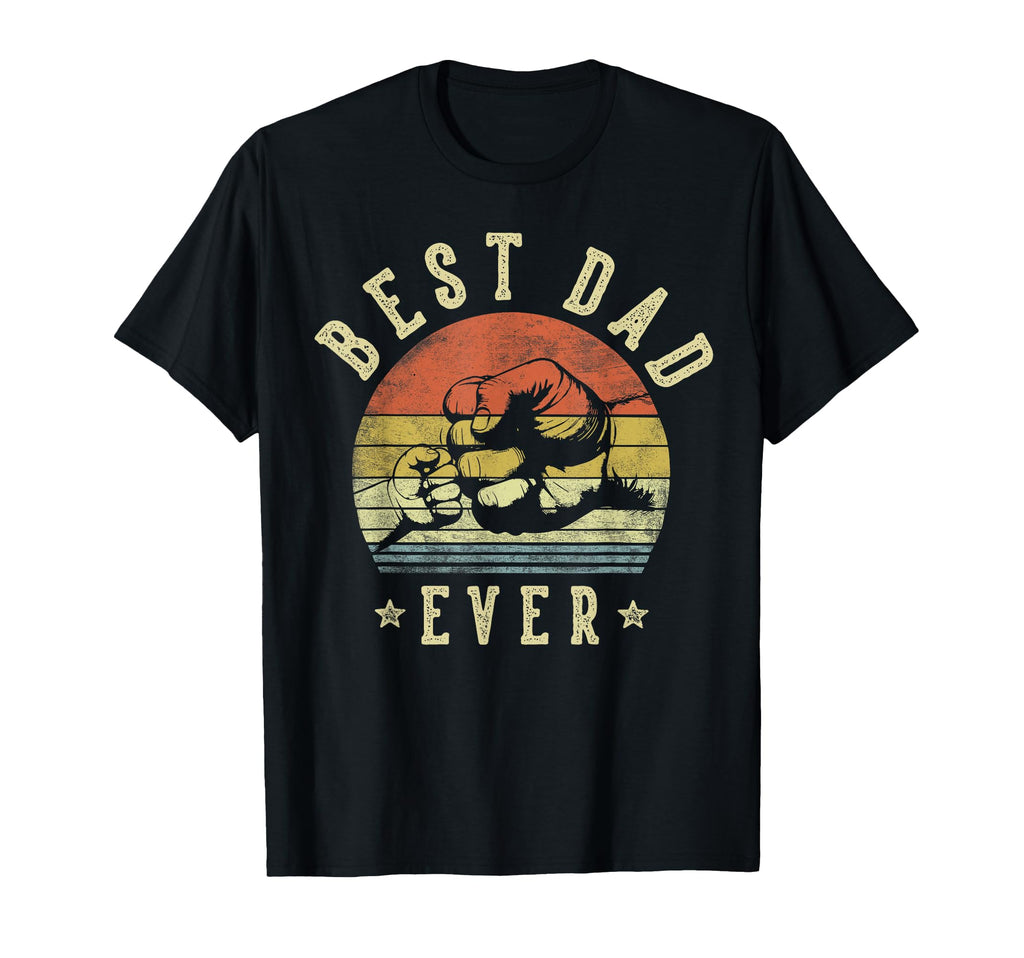 Best Dad Ever Fist Bump Dad T-Shirt - Trendy Graphic Unisex - T-Shirt, Sweatshirt, Hoodie