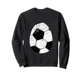 Funny Soccer Ball Happy Easter Egg Sweatshirt - Trendy Graphic Unisex - T-Shirt, Sweatshirt, Hoodie