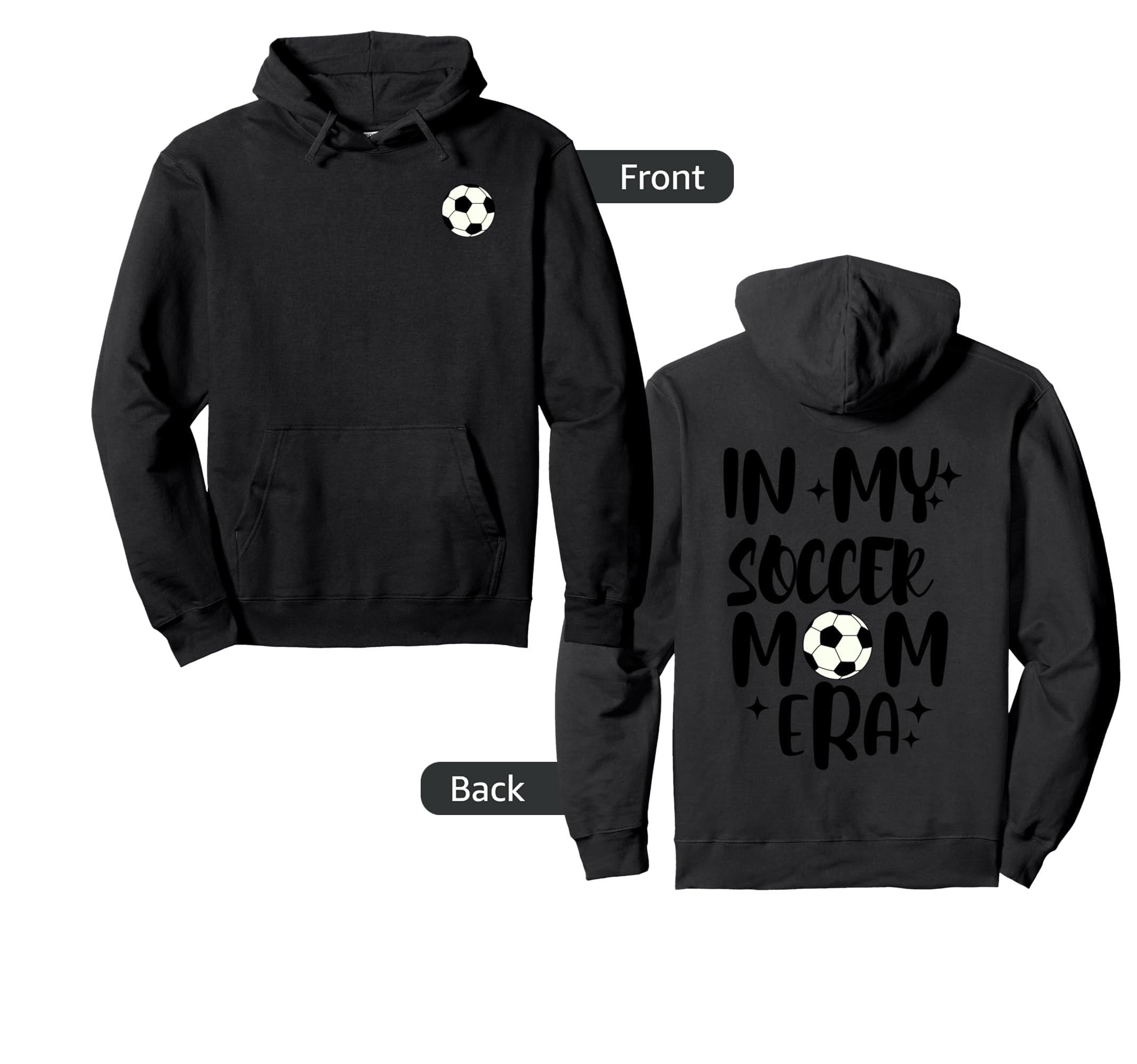 Soccer Mom Era Hoodie - Custom Art Print Unisex - T-Shirt, Sweatshirt, Hoodie