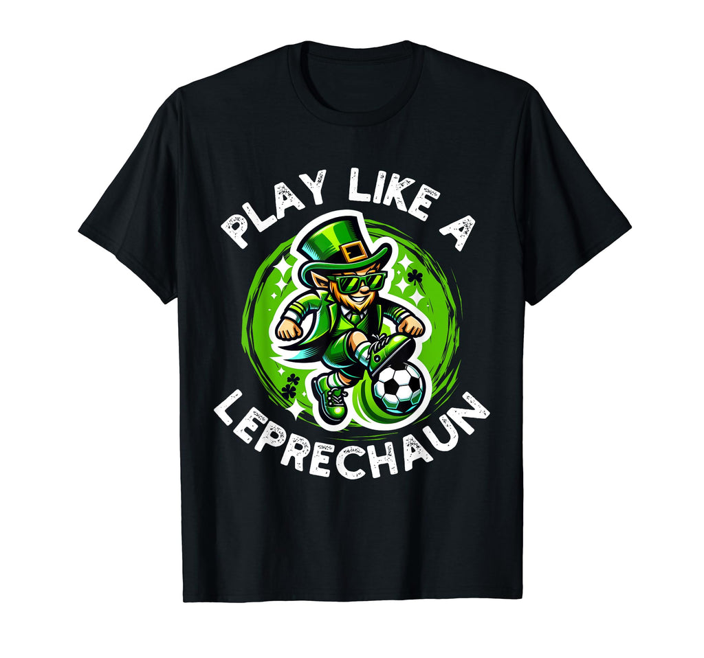 Leprechaun Shamrock St Patricks Day T-Shirt - Unique Graphic Men Women - T-Shirt, Sweatshirt, Hoodie