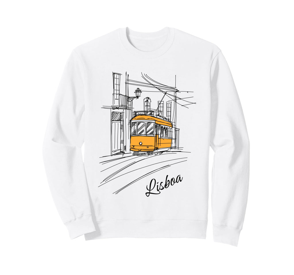 Lisbon Portugal Lisboa Souvenir Lisbon Sweatshirt - Trendy Graphic Unisex - T-Shirt, Sweatshirt, Hoodie