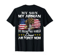 Proud Air Force Mom Air Force T-Shirt - Streetwear Style for Adults - T-Shirt, Sweatshirt, Hoodie