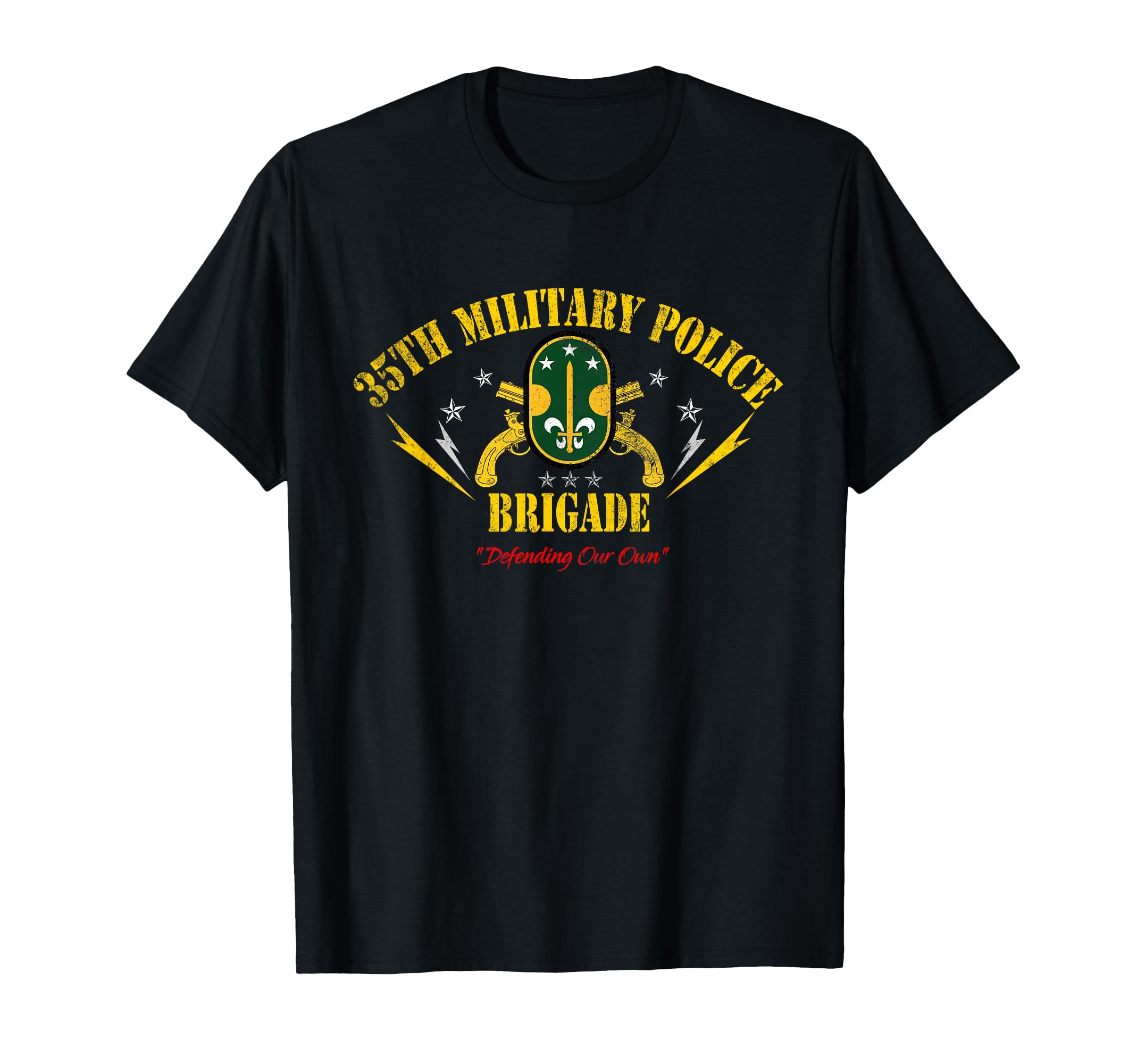 Usa 35Th Military Police Brigade Veterans T-Shirt - Trendy Graphic Unisex - T-Shirt, Sweatshirt, Hoodie