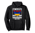 Best Bearded Armenian Dad Armenia Hoodie - Fun Novelty Design Men Women - T-Shirt, Sweatshirt, Hoodie