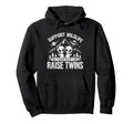 Support Wildlife Raise Twins Alien Hoodie - Custom Art Print for Adults - T-Shirt, Sweatshirt, Hoodie