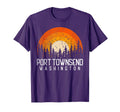 Port Townsend Washington Wa 70S 80S T-Shirt - Trendy Graphic for Adults - T-Shirt, Sweatshirt, Hoodie