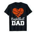 Basketball Dad Heart Funny Basketball T-Shirt - Trendy Graphic Men Women - T-Shirt, Sweatshirt, Hoodie