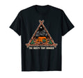 Rusty Tent Ranger Camping Friends T-Shirt - Aesthetic Graphic Men Women - T-Shirt, Sweatshirt, Hoodie