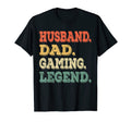 Husband Dad Gaming Legend T-Shirt - Graphic Print Men Women - T-Shirt, Sweatshirt, Hoodie