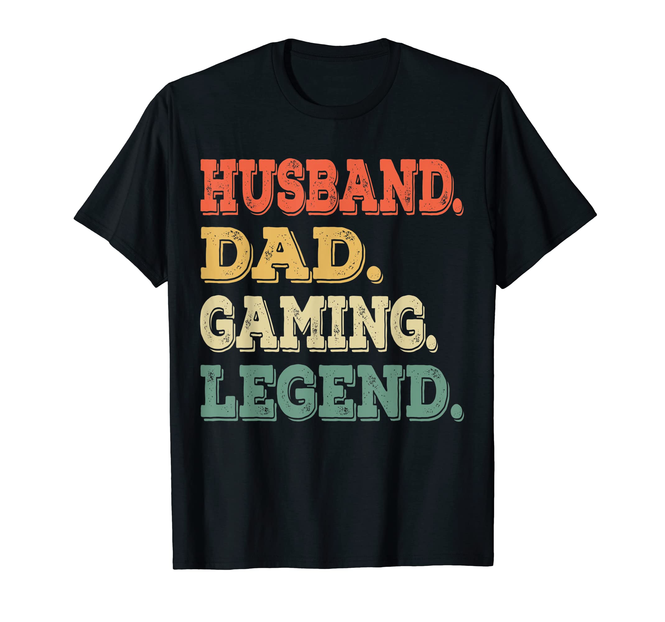 Husband Dad Gaming Legend T-Shirt - Graphic Print Men Women - T-Shirt, Sweatshirt, Hoodie