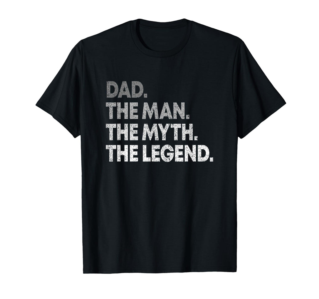 Dad Myth Legend Dad Gift Fathers Day T-Shirt - Aesthetic Graphic for Adults - T-Shirt, Sweatshirt, Hoodie