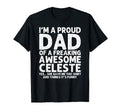 Dad Celeste Gift Fathers Day Funny T-Shirt - Aesthetic Graphic Unisex - T-Shirt, Sweatshirt, Hoodie