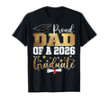 Proud Dad 2026 Graduate Dad Graduation T-Shirt - Unique Graphic Unisex - T-Shirt, Sweatshirt, Hoodie