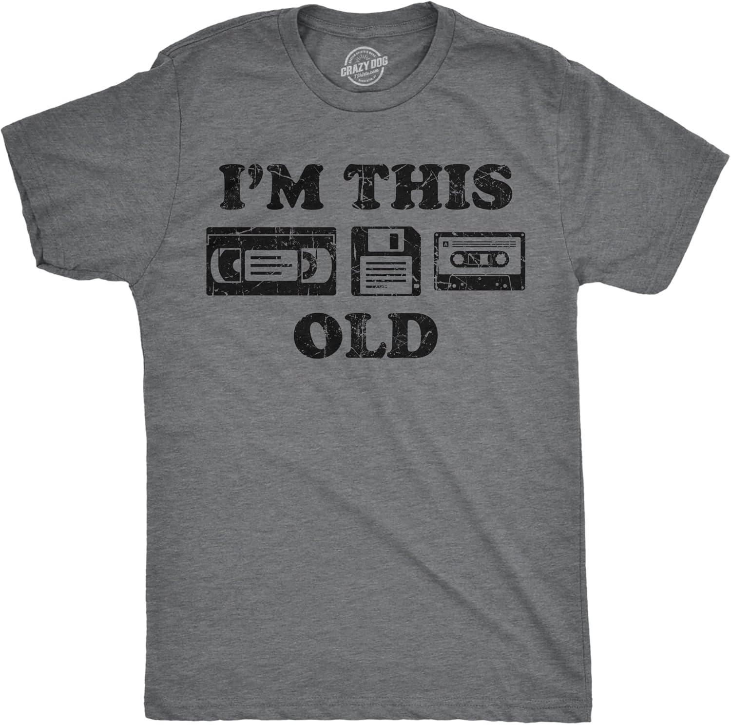 Mens Funny I'm This Old Oldometer 40, 50, or 60 and - Adult & Kids T-Shirts, Sweatshirts & Hoodies apparel design preview 1