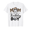 Mom Birthday Matching Soccer Birthday T-Shirt - Custom Art Print Men Women - T-Shirt, Sweatshirt, Hoodie