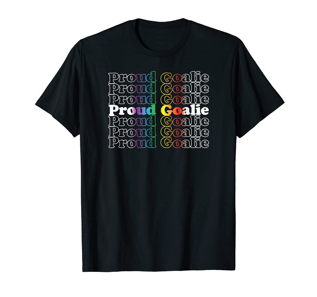 Proud Goalie Lgbt Gay Bisexual Queer T-Shirt - Custom Art Print Men Women - T-Shirt, Sweatshirt, Hoodie