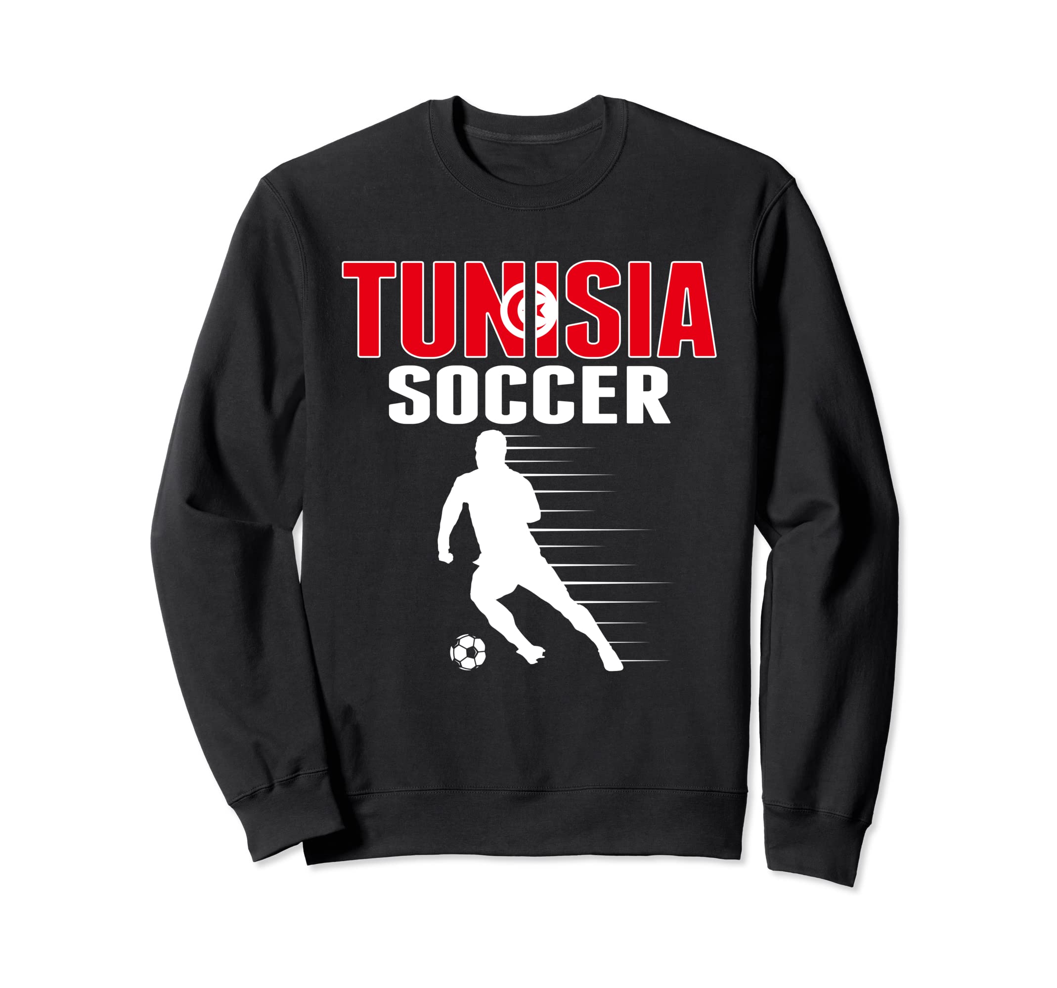 Tunisia Soccer Fans Jersey Proud Sweatshirt - Fun Novelty Design Men Women - T-Shirt, Sweatshirt, Hoodie