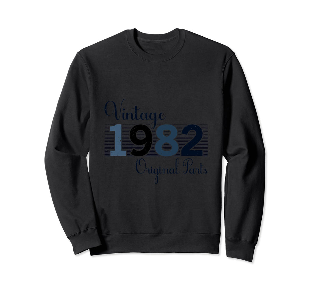 Year 1982 Gift Birthday Mom Dad Sweatshirt - Aesthetic Graphic Unisex - T-Shirt, Sweatshirt, Hoodie