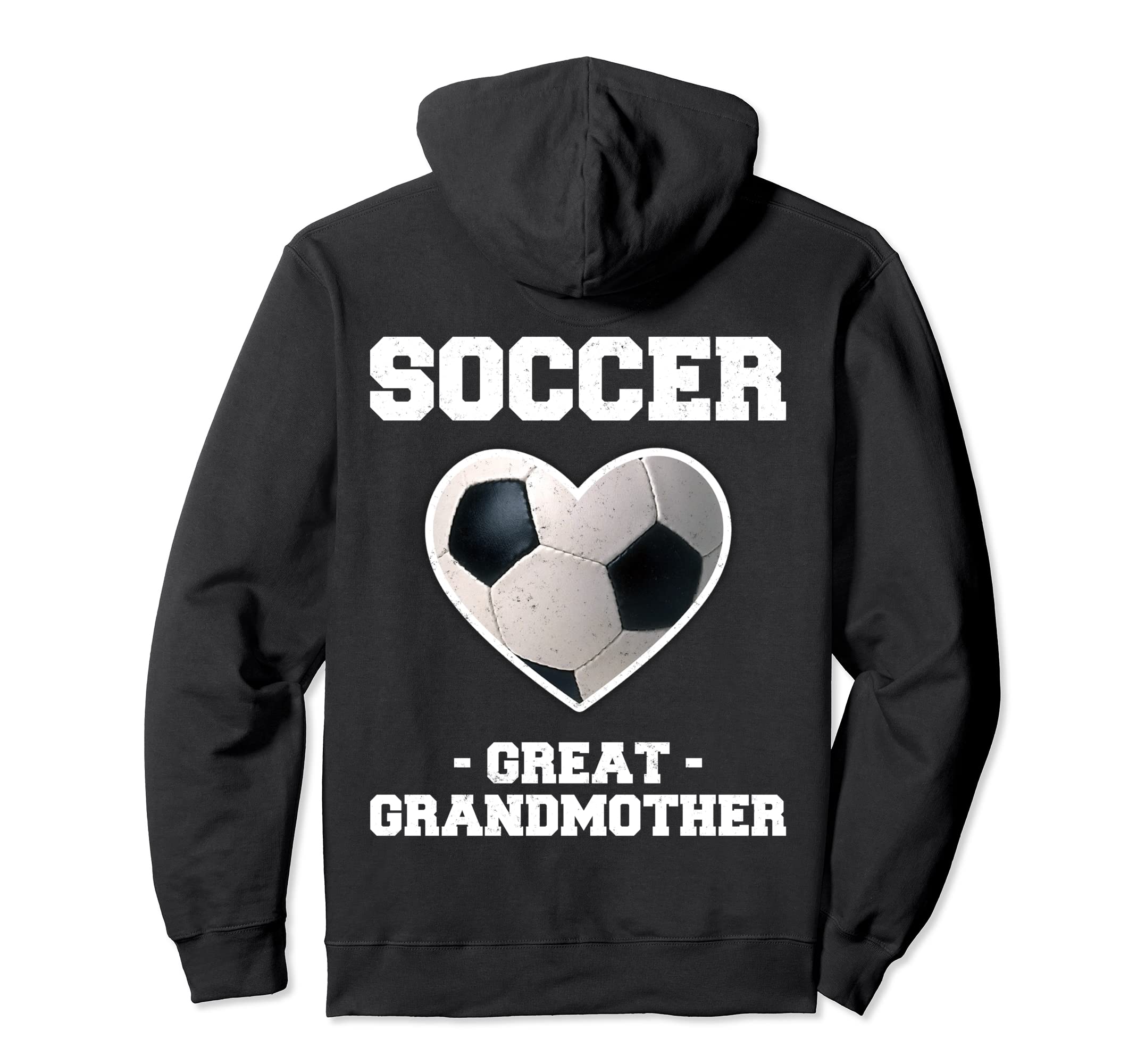 Soccer Great Grandmother Family Hoodie - Minimalist Print Men Women - T-Shirt, Sweatshirt, Hoodie
