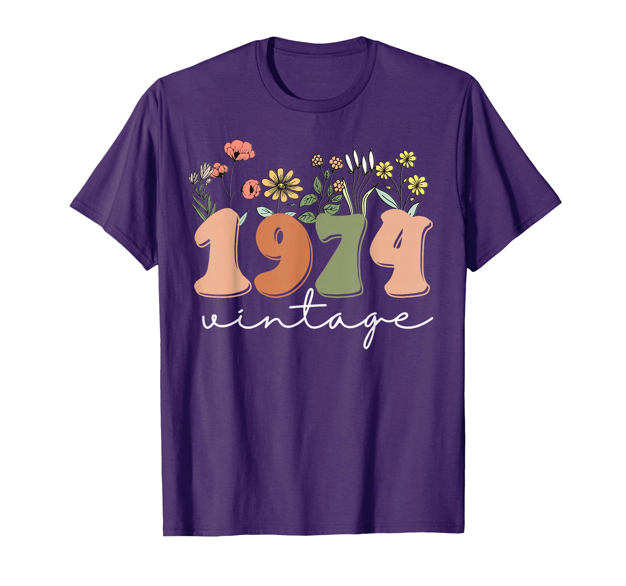 50 Years Old 1974 50Th Birthday T-Shirt - Streetwear Style Men Women - T-Shirt, Sweatshirt, Hoodie