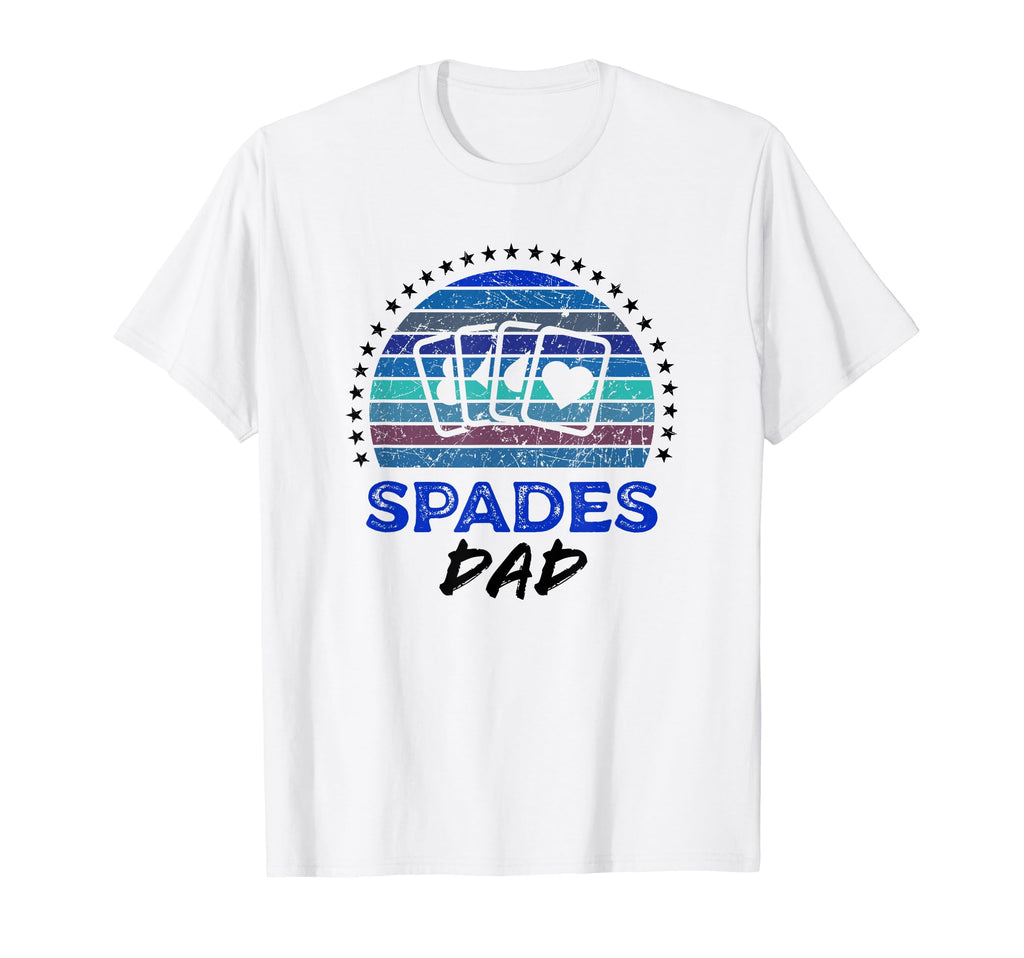 Spades Card Game Player Dad Father T-Shirt - Streetwear Style Men Women - T-Shirt, Sweatshirt, Hoodie