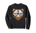 Papa Bear Sweatshirt - Minimalist Print for Adults - T-Shirt, Sweatshirt, Hoodie