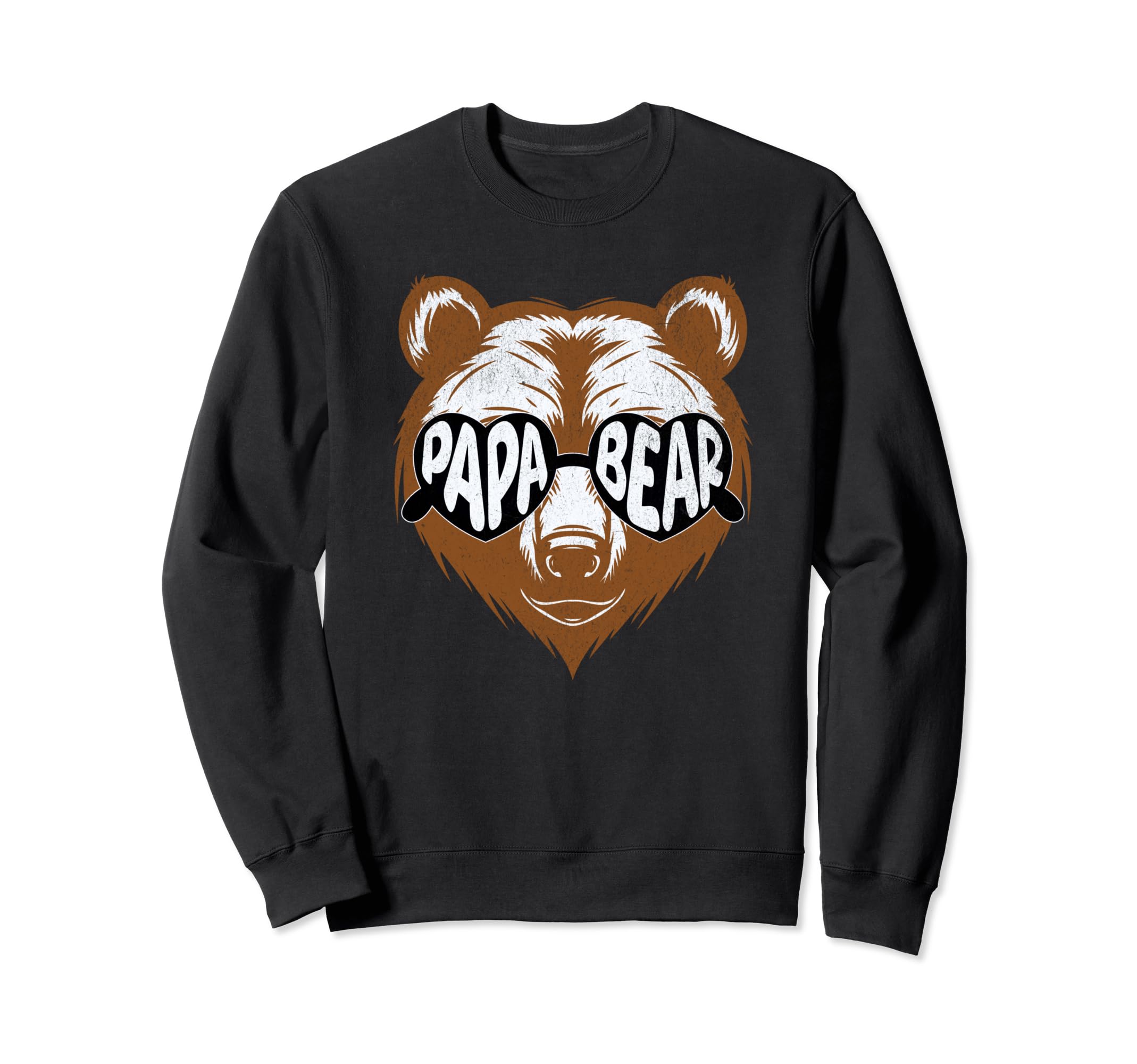 Papa Bear Sweatshirt - Minimalist Print for Adults - T-Shirt, Sweatshirt, Hoodie