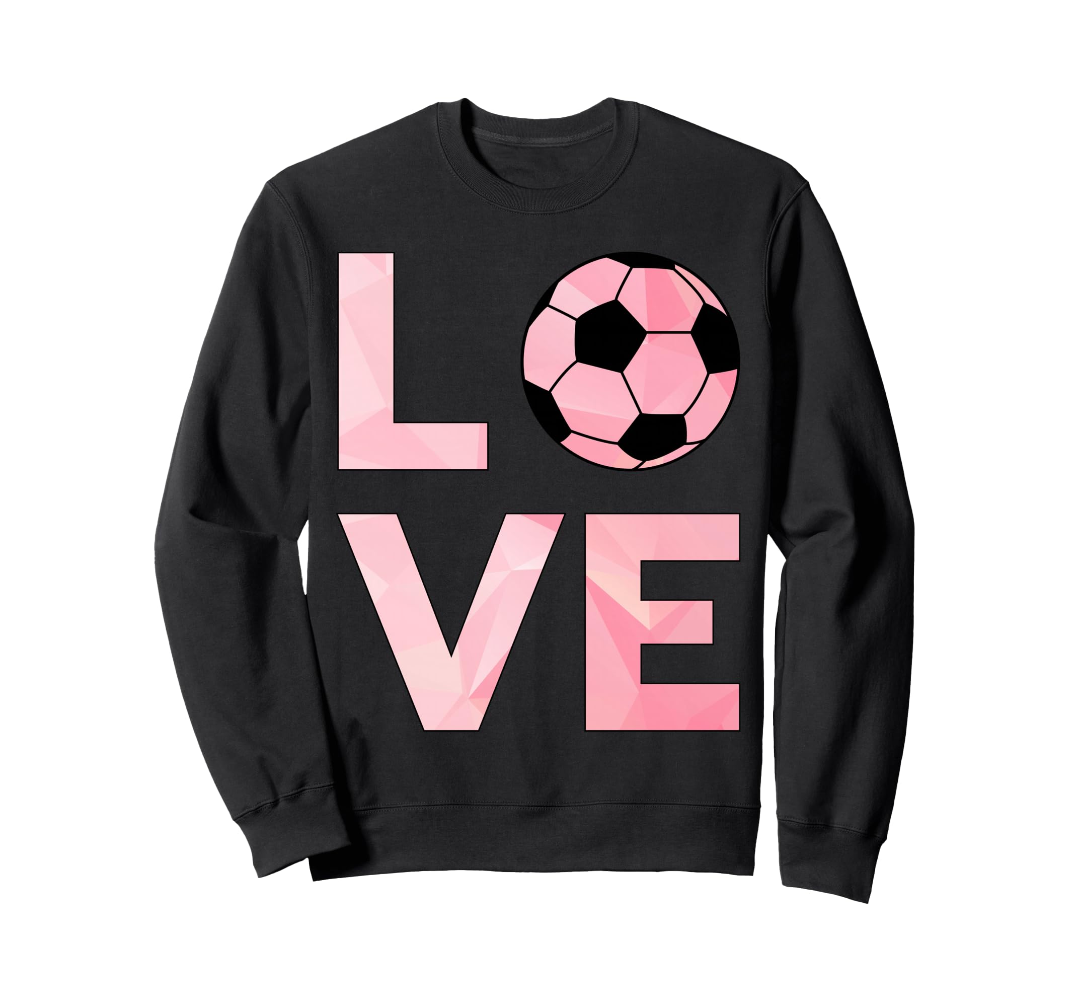 Love Soccer Soccer Sweatshirt - Casual Everyday Wear for Adults - T-Shirt, Sweatshirt, Hoodie