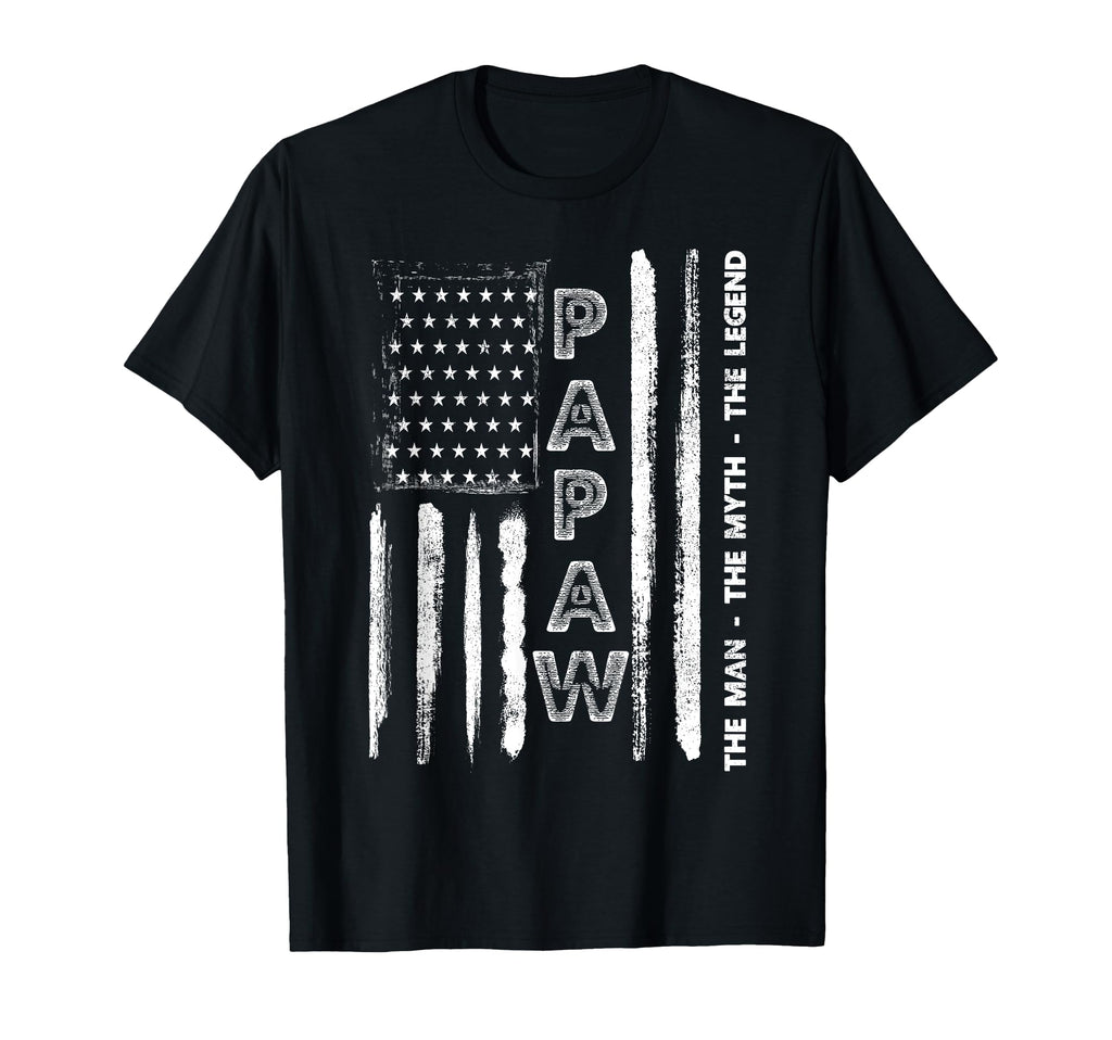 Papaw Myth Legend Dad Grandpa T-Shirt - Streetwear Style for Adults - T-Shirt, Sweatshirt, Hoodie