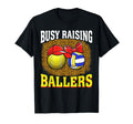 Busy Raising Ballers Tennis T-Shirt - Aesthetic Graphic for Adults - T-Shirt, Sweatshirt, Hoodie