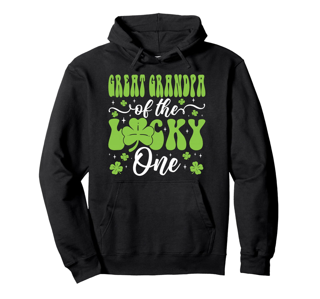 Great Grandpa Lucky One First Birthday Hoodie - Streetwear Style Men Women - T-Shirt, Sweatshirt, Hoodie