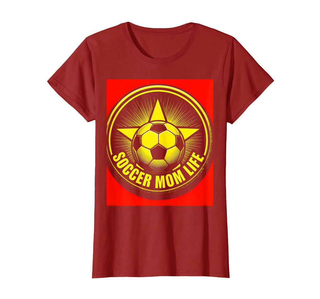 Soccer Mom Life Sports Moms T-Shirt - Casual Everyday Wear Men Women - T-Shirt, Sweatshirt, Hoodie