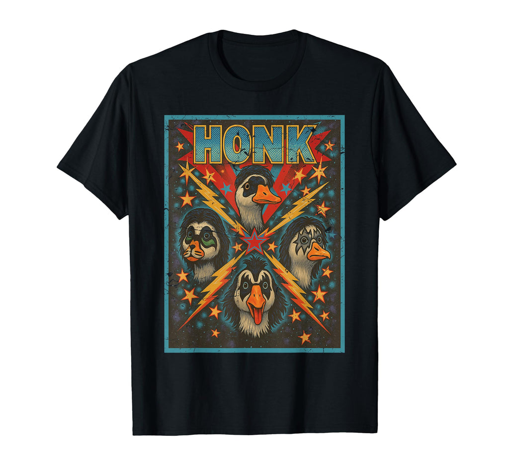 Goose Funny Rock And Roll Music Band T-Shirt - Casual Everyday Wear Unisex - T-Shirt, Sweatshirt, Hoodie