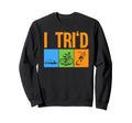 Triathlon Art Swim Bike Run Sweatshirt - Custom Art Print for Adults - T-Shirt, Sweatshirt, Hoodie