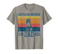 Dog Aussie Dad Australian Shepherd Dad T-Shirt - Graphic Print for Adults - T-Shirt, Sweatshirt, Hoodie
