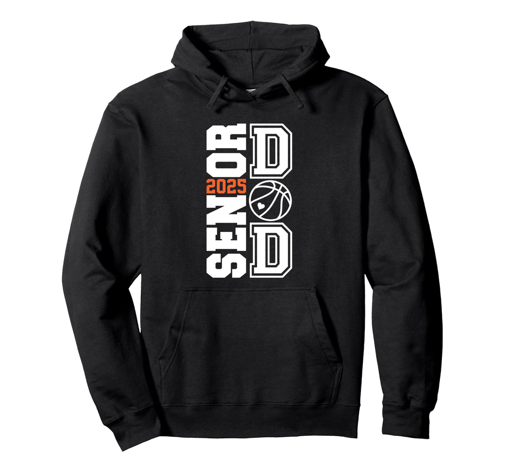Proud Dad 2025 Senior Graduate Hoodie - Novelty Apparel Men Women - T-Shirt, Sweatshirt, Hoodie
