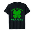 One Lucky Grandpa St Patricks Day T-Shirt - Novelty Apparel for Adults - T-Shirt, Sweatshirt, Hoodie