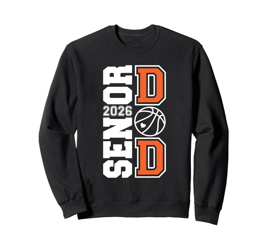 Proud Dad 2026 Senior Graduate Sweatshirt - Graphic Print for Adults - T-Shirt, Sweatshirt, Hoodie