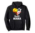 Ball Nana Funny Soccer Baseball Softball Hoodie - Aesthetic Graphic Unisex - T-Shirt, Sweatshirt, Hoodie