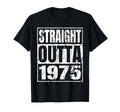 Straight Outta 1975 Birthday Born T-Shirt - Aesthetic Graphic for Adults - T-Shirt, Sweatshirt, Hoodie