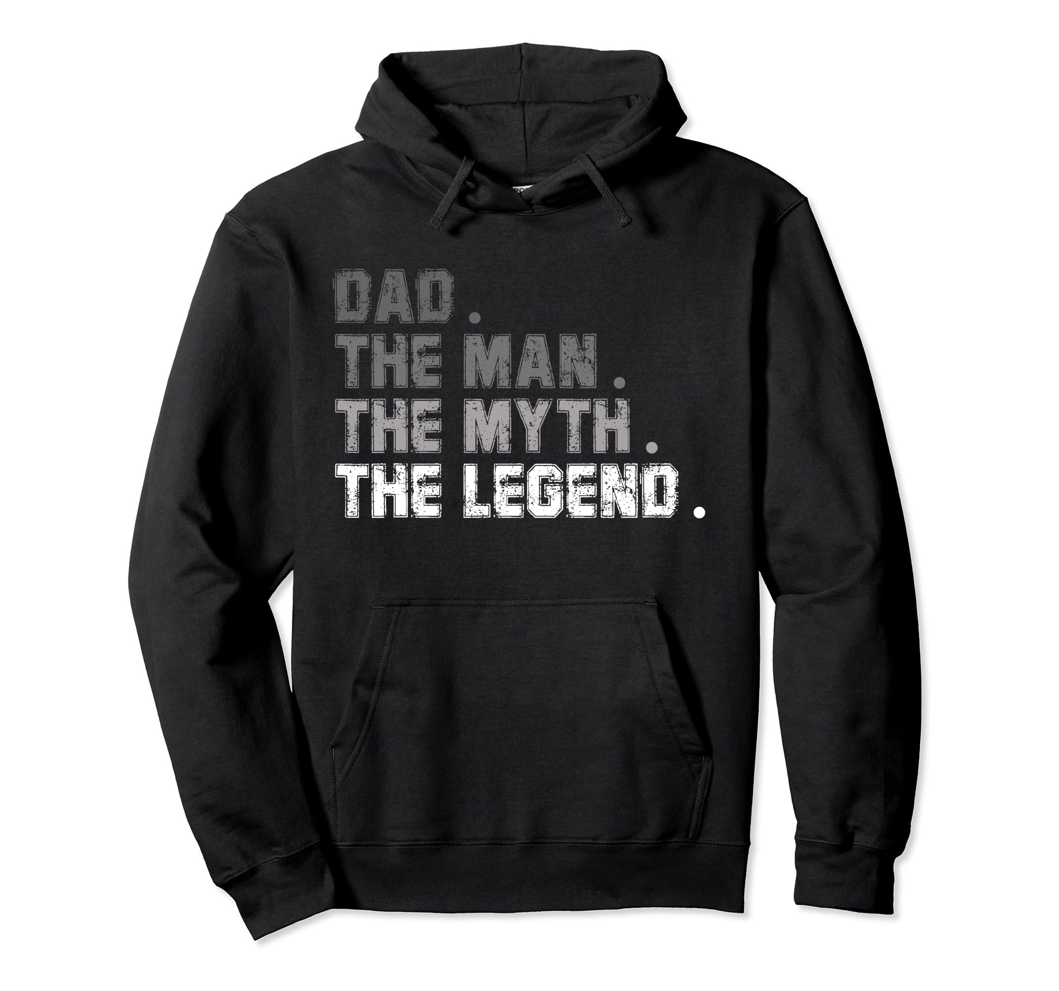 Dad Myth Legend Funny Fathers Day Hoodie - Aesthetic Graphic Men Women - T-Shirt, Sweatshirt, Hoodie