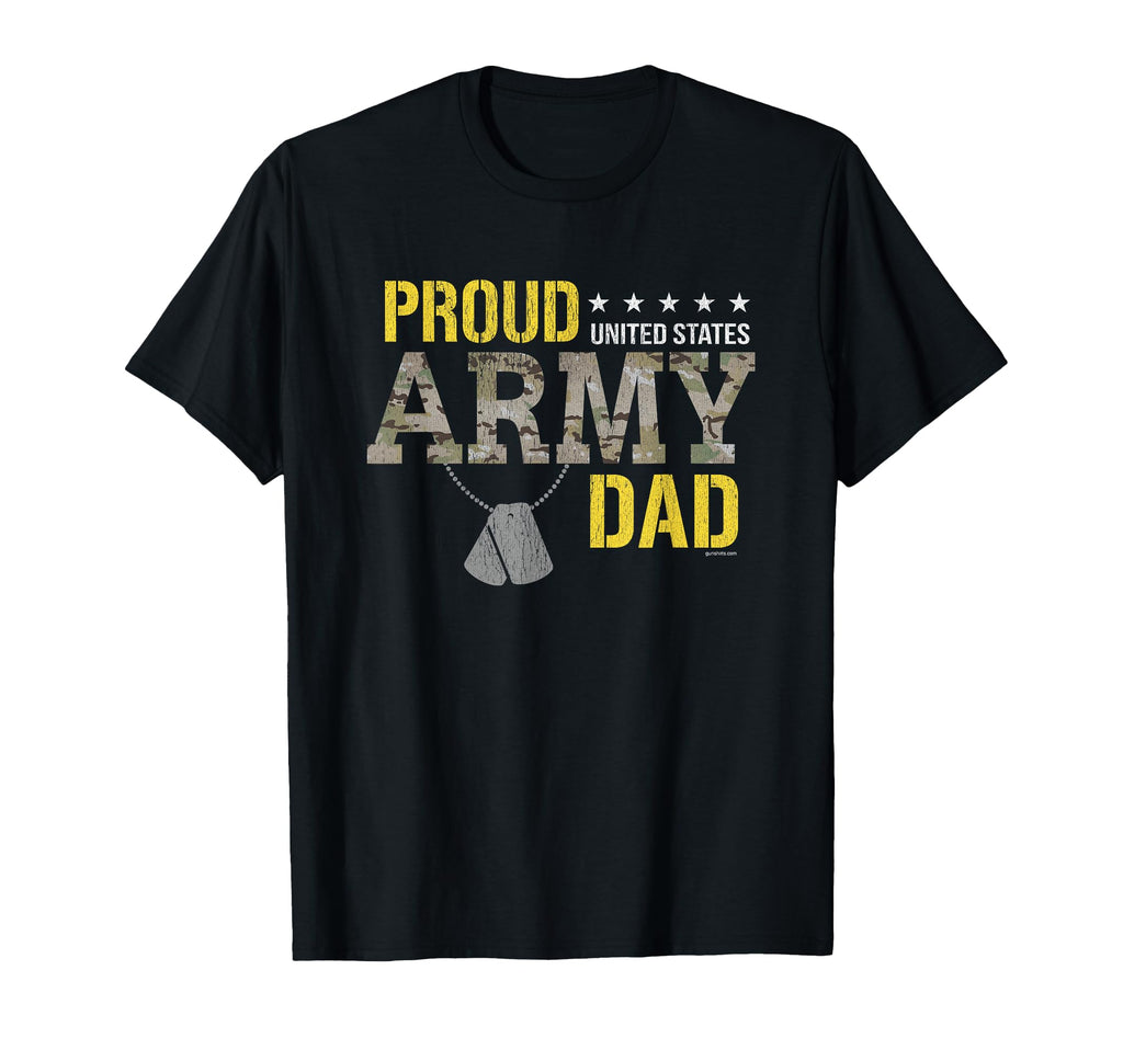 Proud Army Dad Show Your Pride Dad T-Shirt - Unique Graphic for Adults - T-Shirt, Sweatshirt, Hoodie