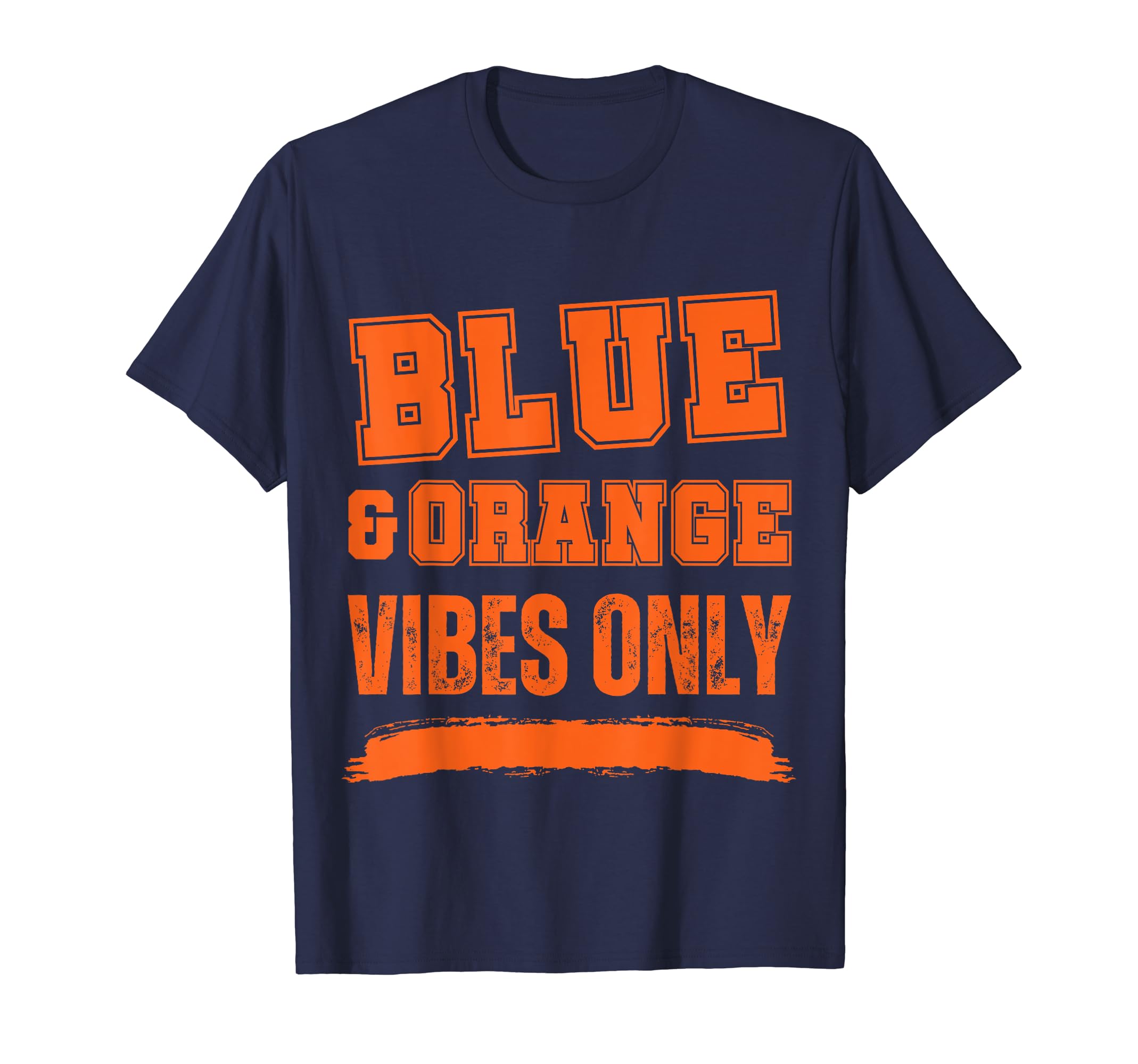 Blue And Orange Game Day T-Shirt - Novelty Apparel Men Women - T-Shirt, Sweatshirt, Hoodie