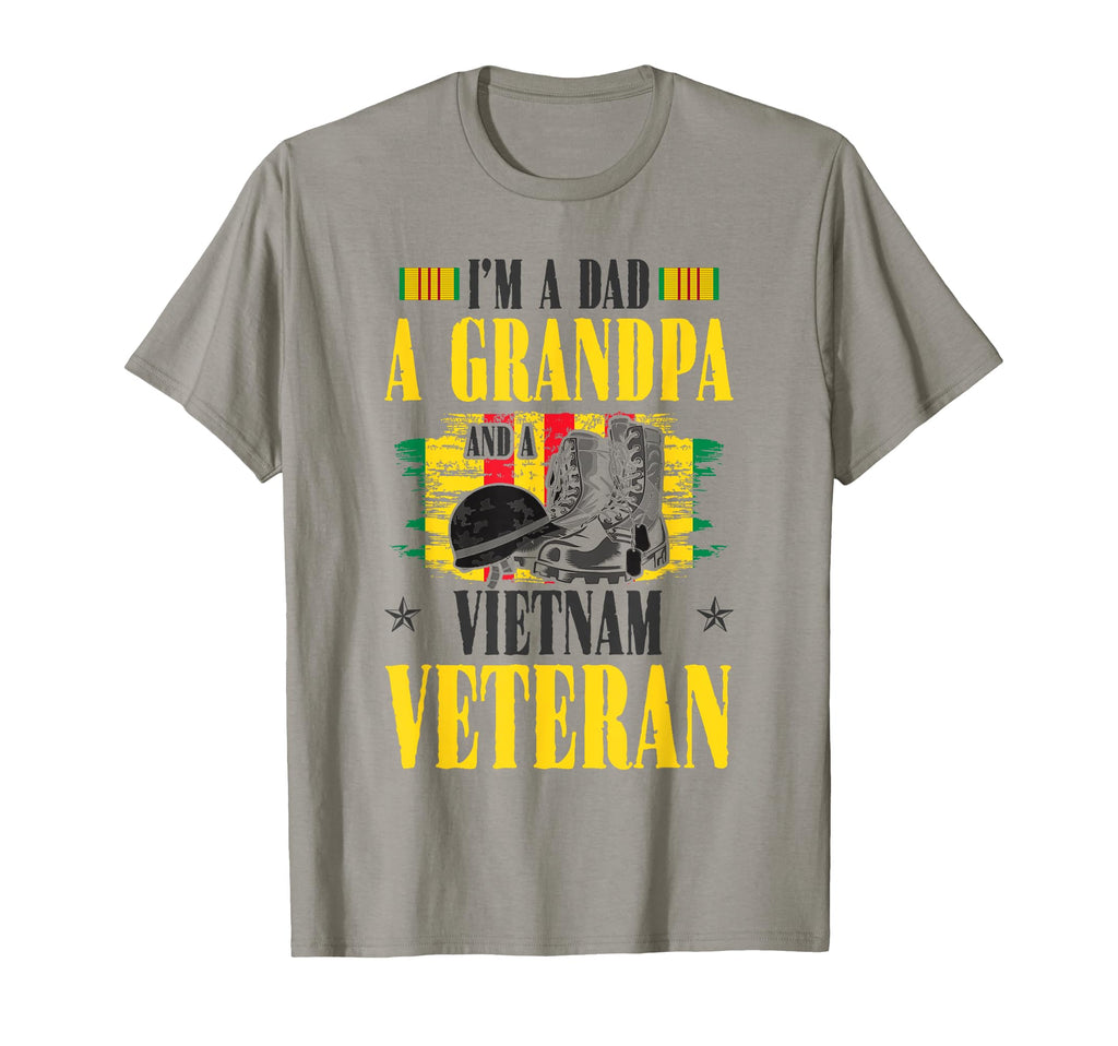 Vietnam Veteran Dad Grandpa T-Shirt - Graphic Print Unisex - T-Shirt, Sweatshirt, Hoodie