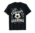 Soccer Grandma Heart Ball Stadium T-Shirt - Unique Graphic Men Women - T-Shirt, Sweatshirt, Hoodie