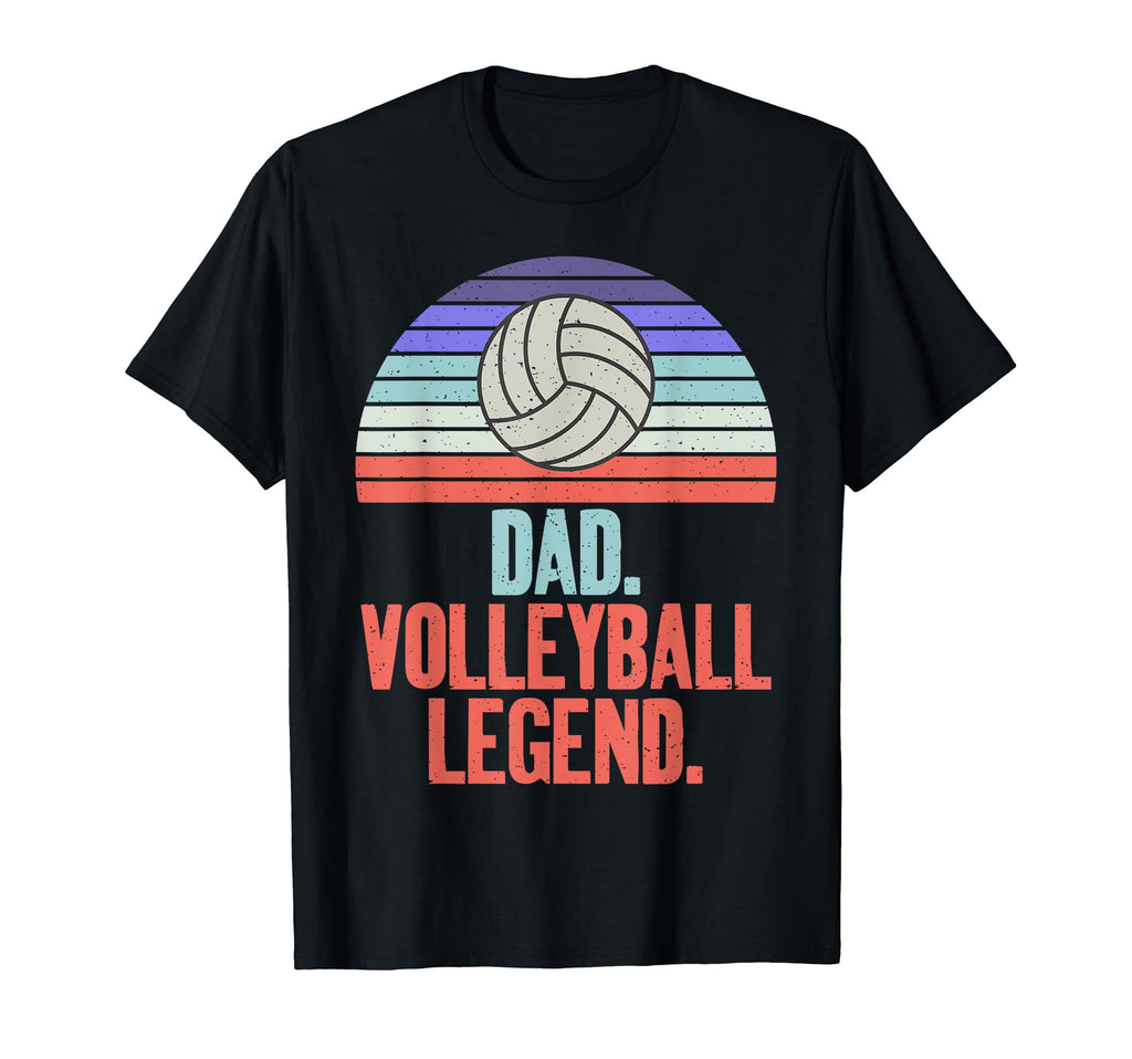 Dad Volleyball Legend Volleyball Dad T-Shirt - Fun Novelty Design Unisex - T-Shirt, Sweatshirt, Hoodie
