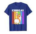 Lgbt Gay Pride Rainbow Flag Corgi T-Shirt - Aesthetic Graphic Men Women - T-Shirt, Sweatshirt, Hoodie