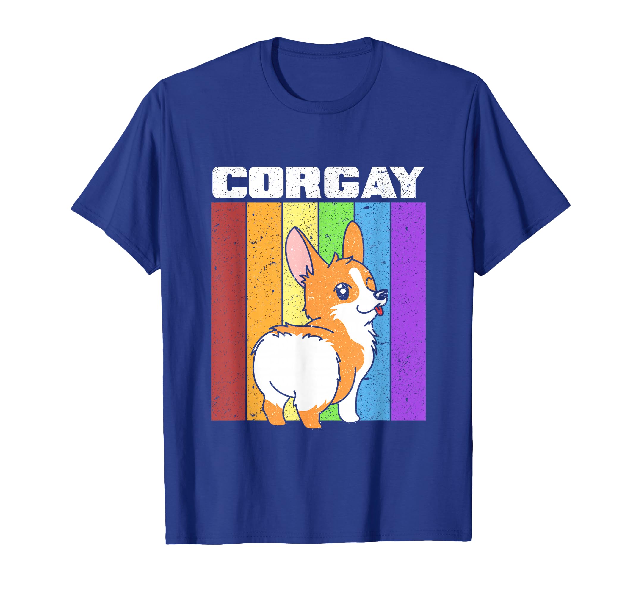 Lgbt Gay Pride Rainbow Flag Corgi T-Shirt - Aesthetic Graphic Men Women - T-Shirt, Sweatshirt, Hoodie